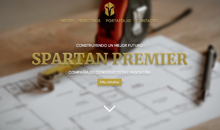 SpartanPremier Landing Page